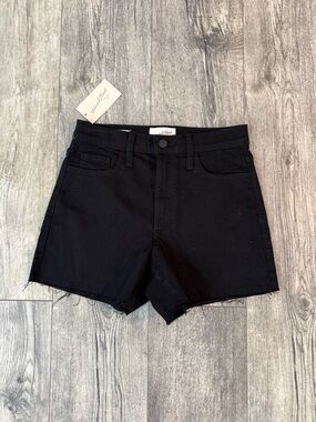 Universal Thread Black Denim High-Rise Jean Shorts